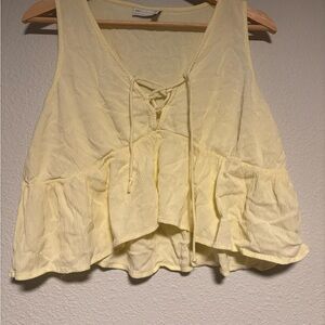 Yellow Sleeveless Top, ASOS
